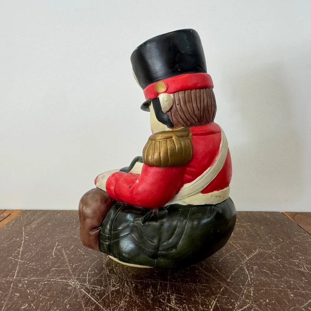 Vintage Toy Soldier Drummer Music Box‎ 1994 Christmas Decoration Jingle Bells